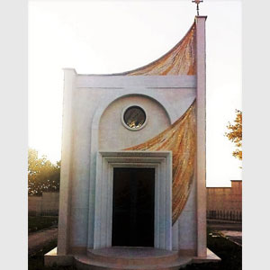 Mosaico Cappella cimitero in Puglia